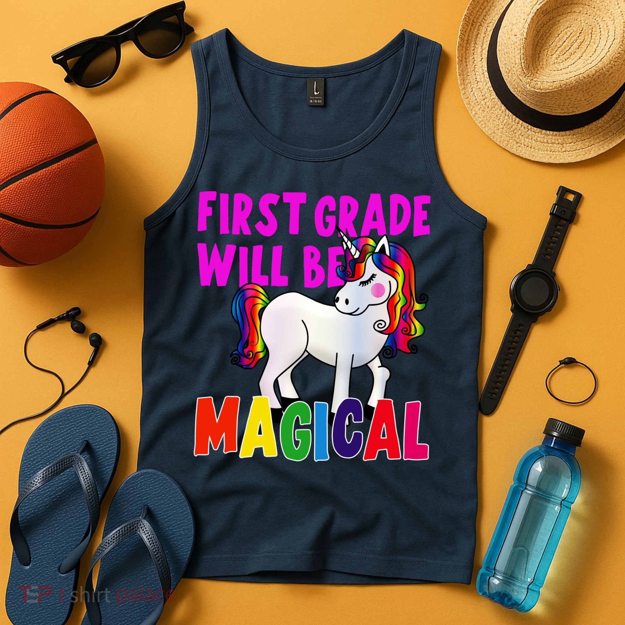 First Grade Will Be Magical Tank Top