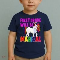First Grade Will Be Magical Toddler T-Shirt thumb 2