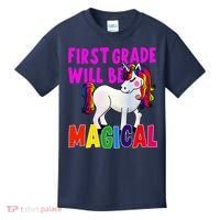 First Grade Will Be Magical Kids T-Shirt thumb 0