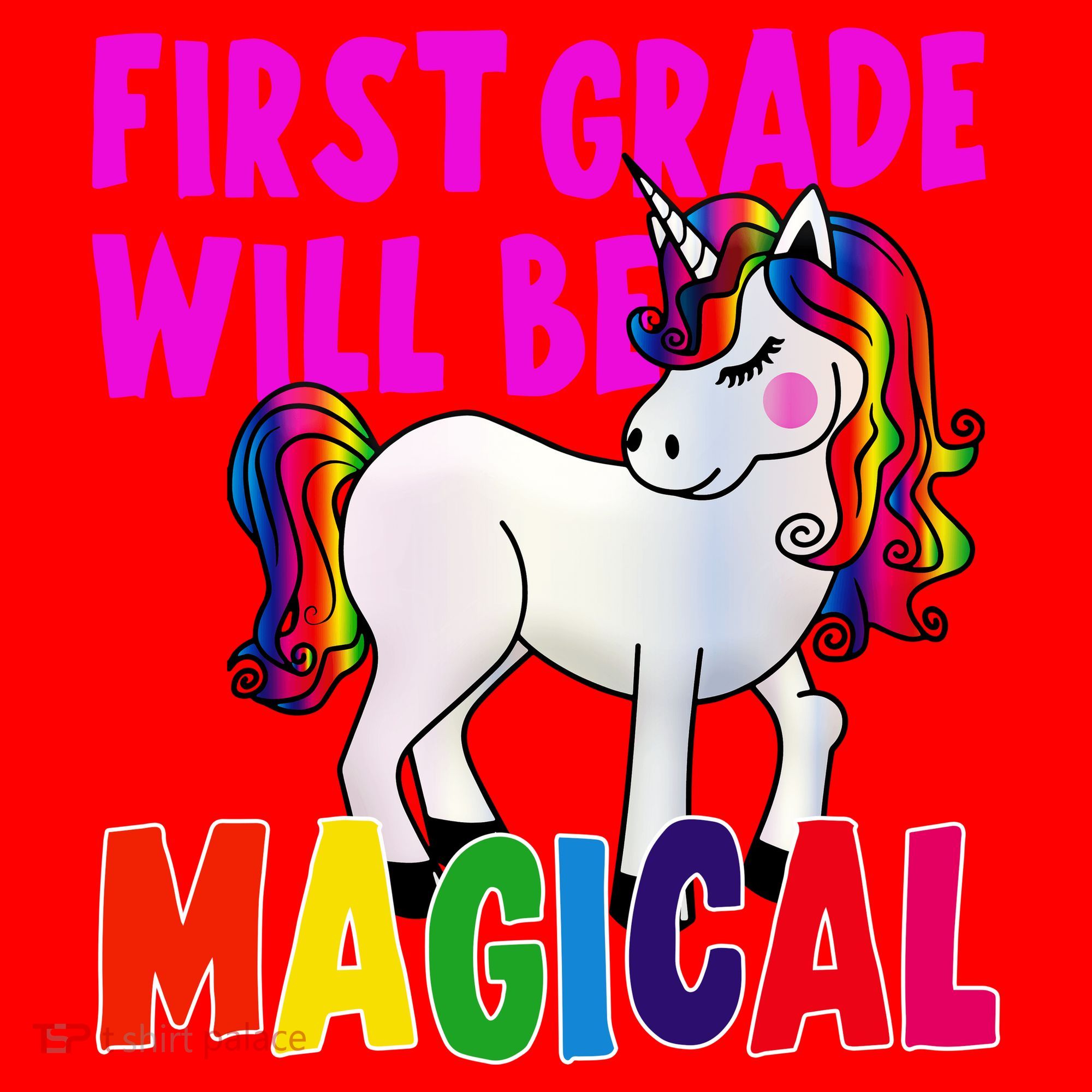 First Grade Will Be Magical Santa Hat