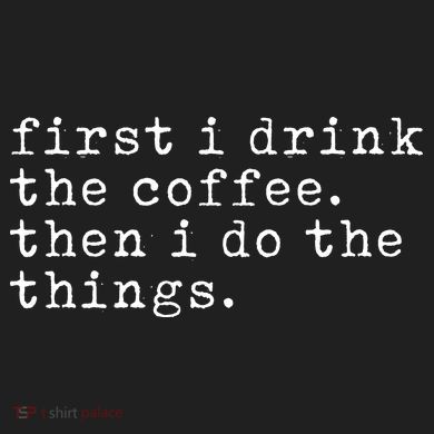 First I Drink Coffee Then I Do The Things 7 Panel Mesh Trucker Snapback Hat