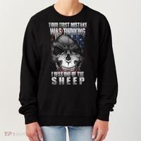 First Mistake Was Thinking I Was One Of the Sheep Women's Sweatshirt thumb 0