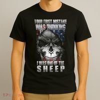 First Mistake Was Thinking I Was One Of the Sheep T-Shirt thumb 3