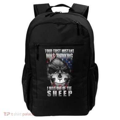 First Mistake Was Thinking I Was One Of the Sheep Backpack