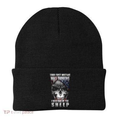 First Mistake Was Thinking I Was One Of the Sheep Beanie