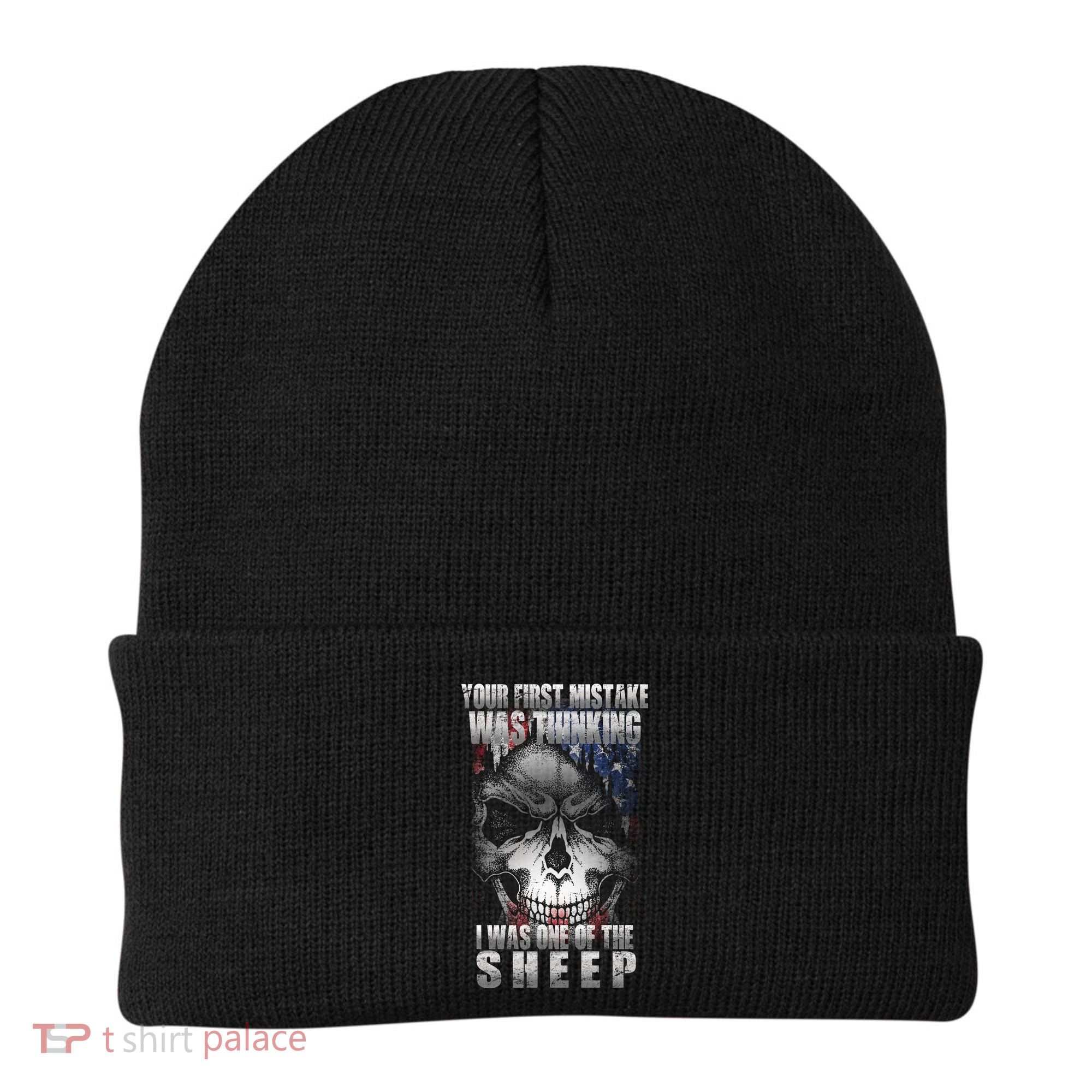 First Mistake Was Thinking I Was One Of the Sheep Beanie