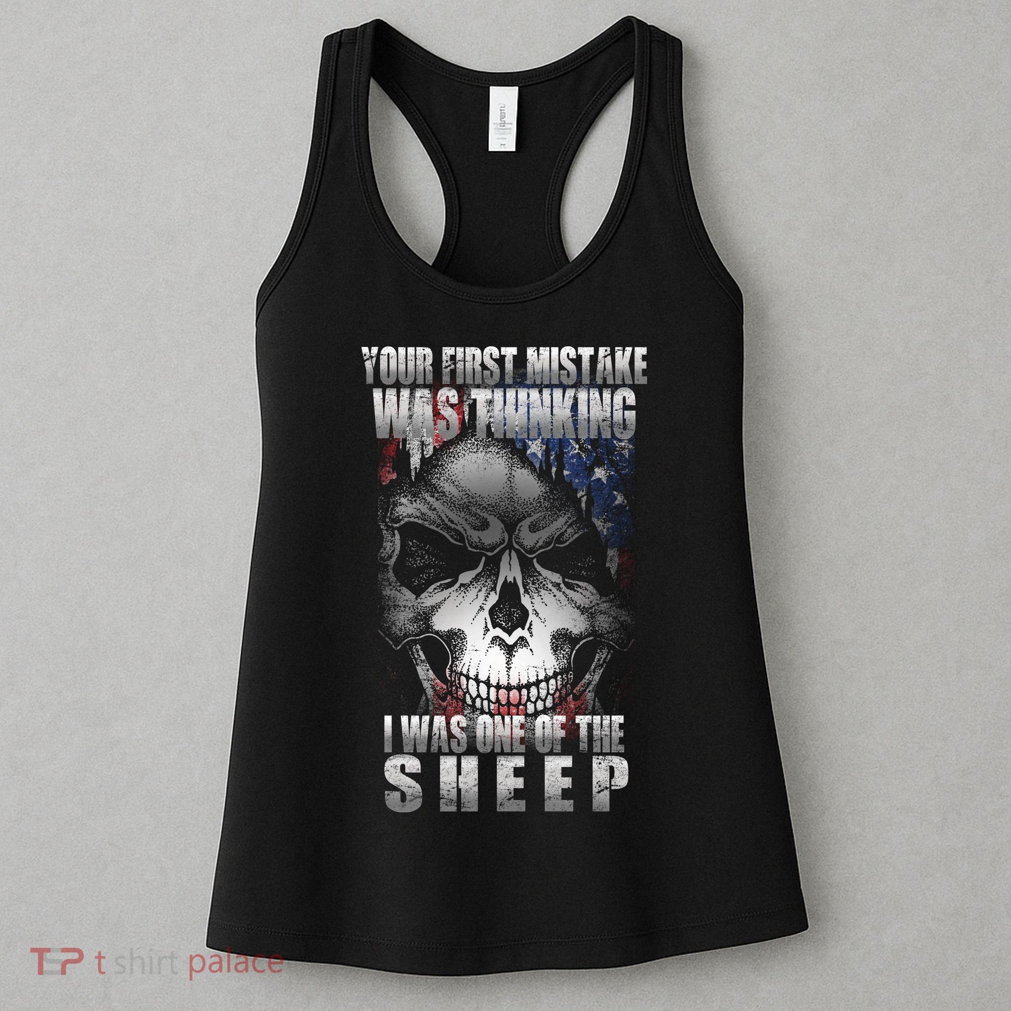 First Mistake Was Thinking I Was One Of the Sheep Women's Tank Top