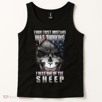 First Mistake Was Thinking I Was One Of the Sheep Tank Top thumb 2