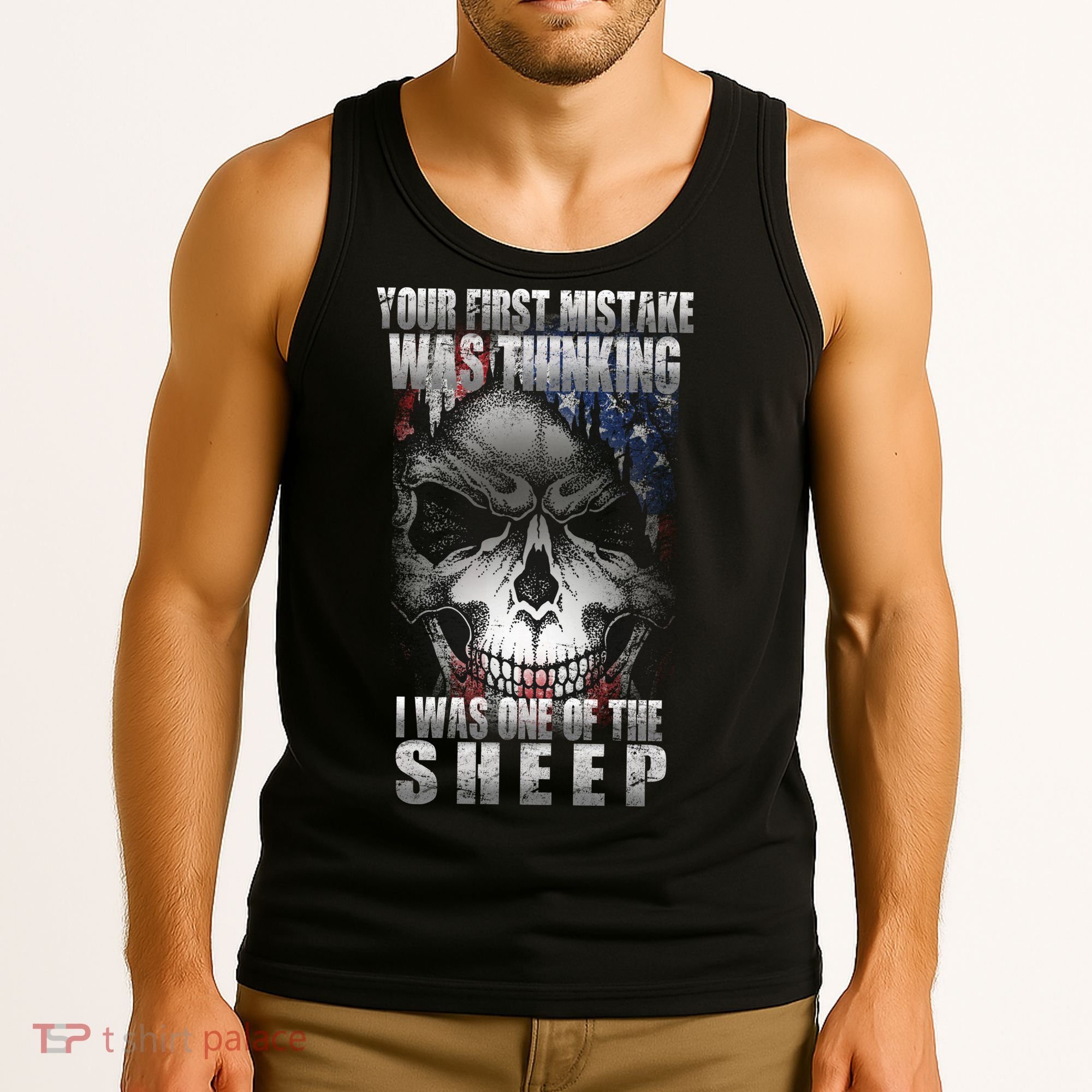 First Mistake Was Thinking I Was One Of the Sheep Tank Top