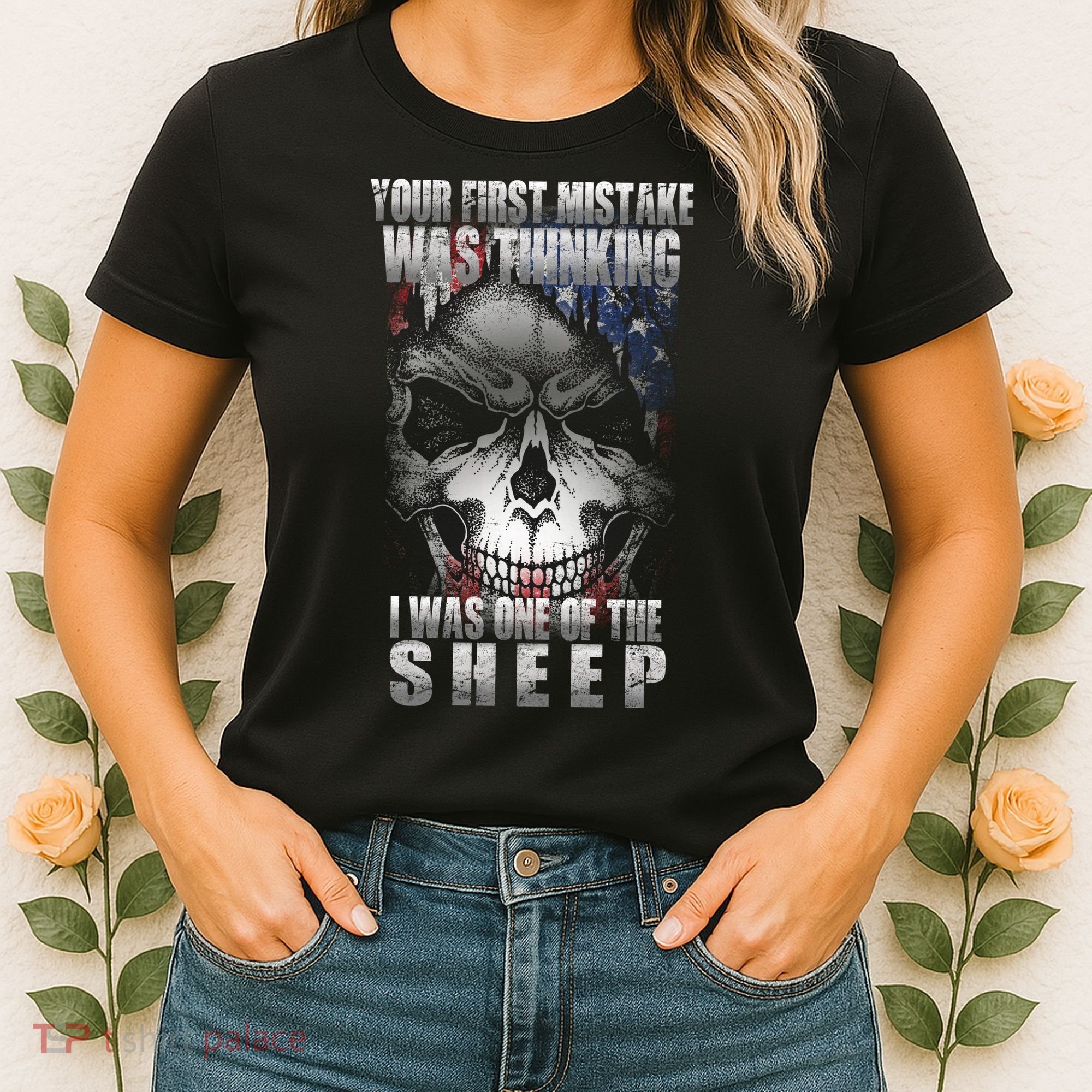 First Mistake Was Thinking I Was One Of the Sheep Women's T-Shirt