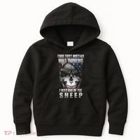 First Mistake Was Thinking I Was One Of the Sheep Kids Hoodie thumb 0