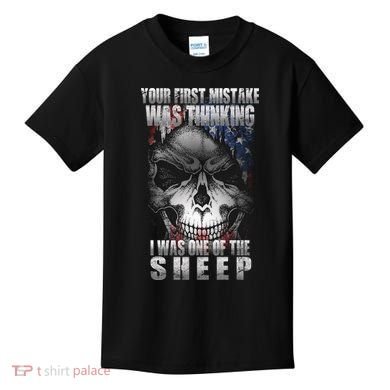 First Mistake Was Thinking I Was One Of the Sheep Kids T-Shirt