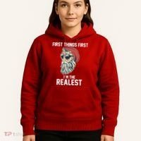 First Things First I'm the Realest Cool Santa Hoodie thumb 5