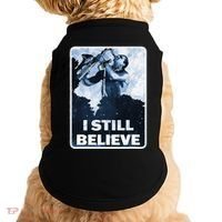 Funny I Still Believe Sax Man Nun Nerd Geek Graphic Doggie Tank thumb 0