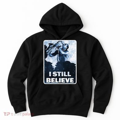 Funny I Still Believe Sax Man Nun Nerd Geek Graphic Hoodie