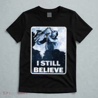 Funny I Still Believe Sax Man Nun Nerd Geek Graphic T-Shirt thumb 5
