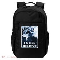 Funny I Still Believe Sax Man Nun Nerd Geek Graphic Backpack thumb 0