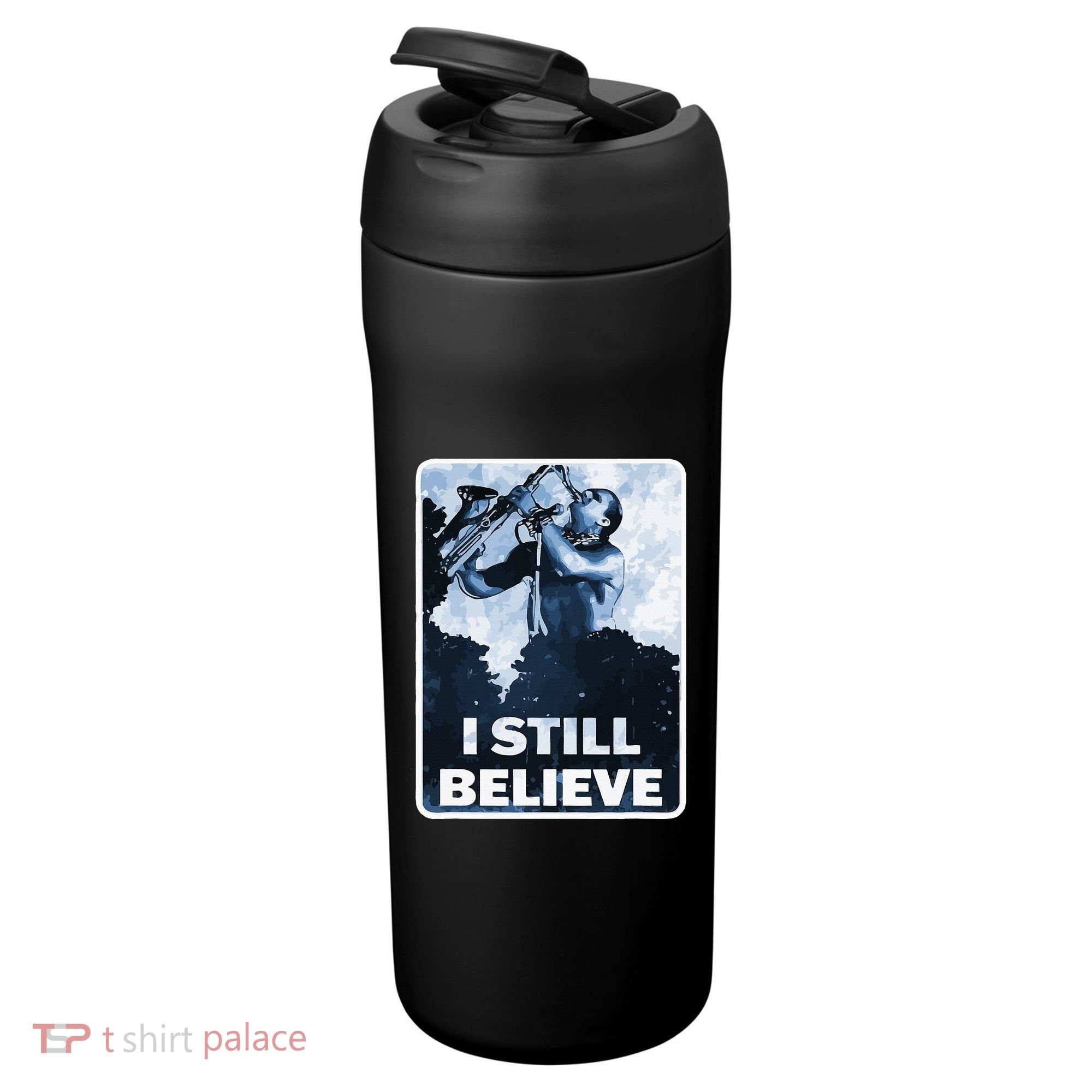 Funny I Still Believe Sax Man Nun Nerd Geek Graphic 24oz Duet Stainless Steel Tumbler