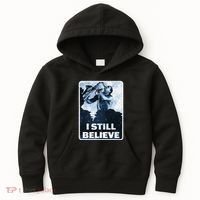 Funny I Still Believe Sax Man Nun Nerd Geek Graphic Kids Hoodie thumb 0