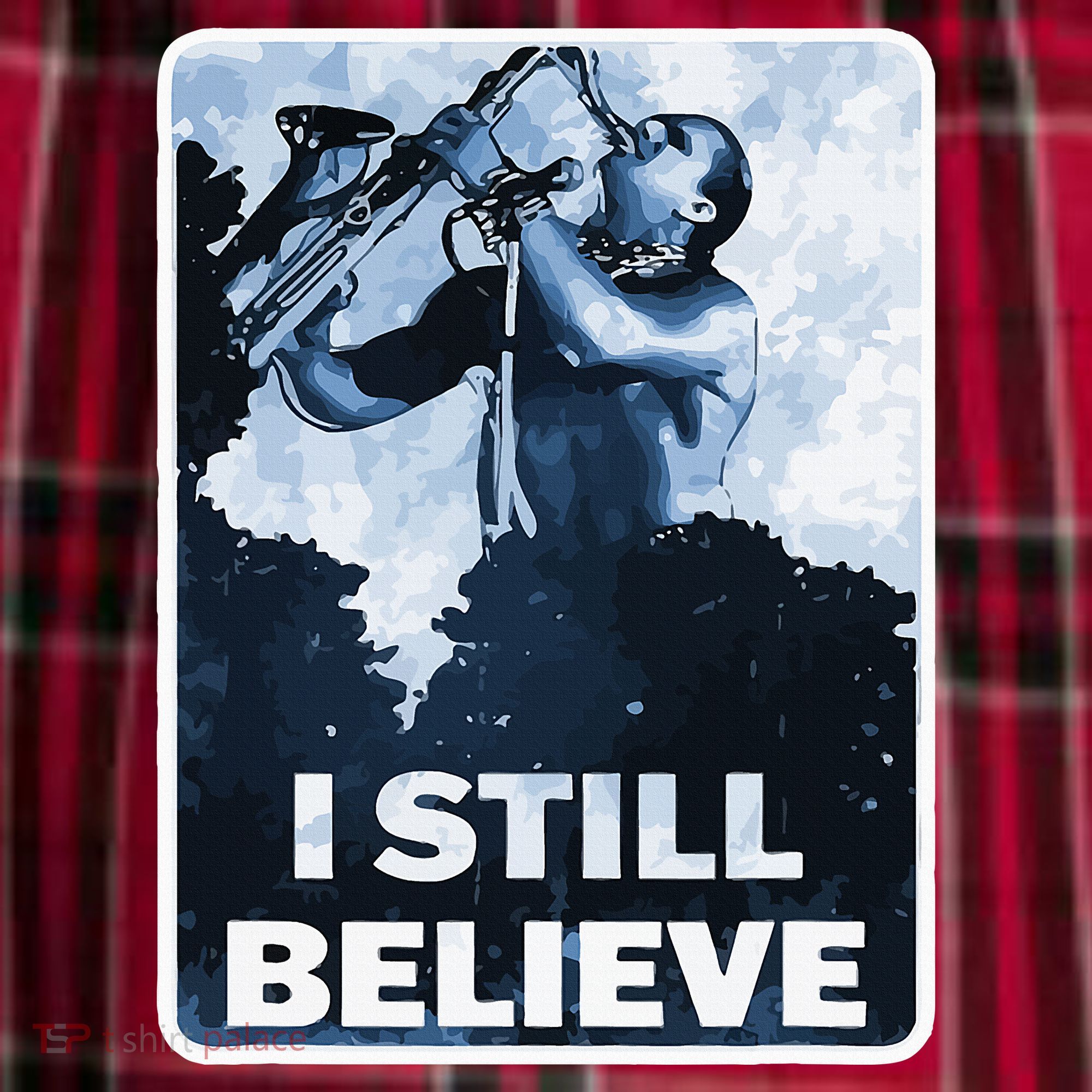 Funny I Still Believe Sax Man Nun Nerd Geek Graphic Men's Flannel Plaid Pajama Pants