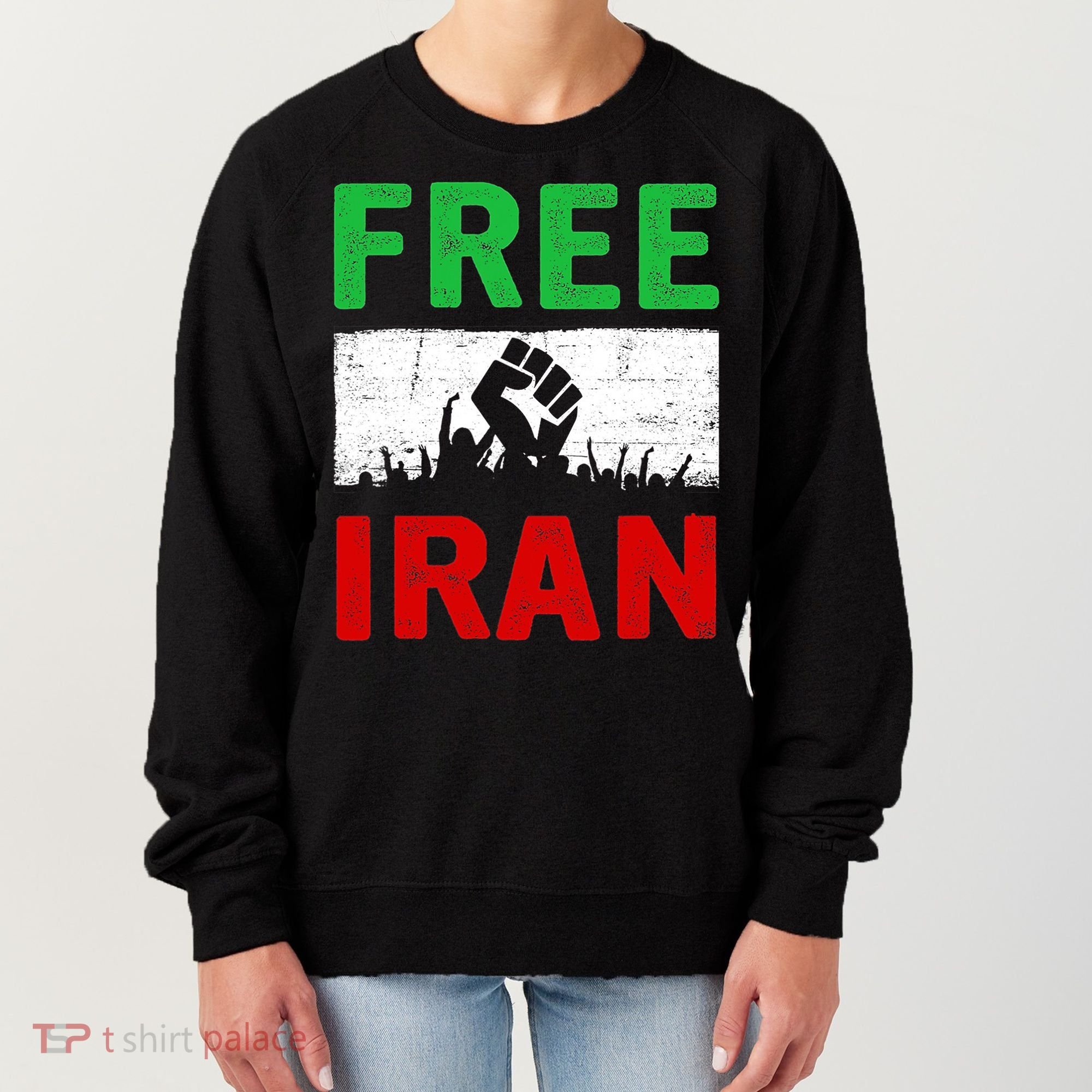 Free Iran Stand With The Women Of Iran Women's Sweatshirt