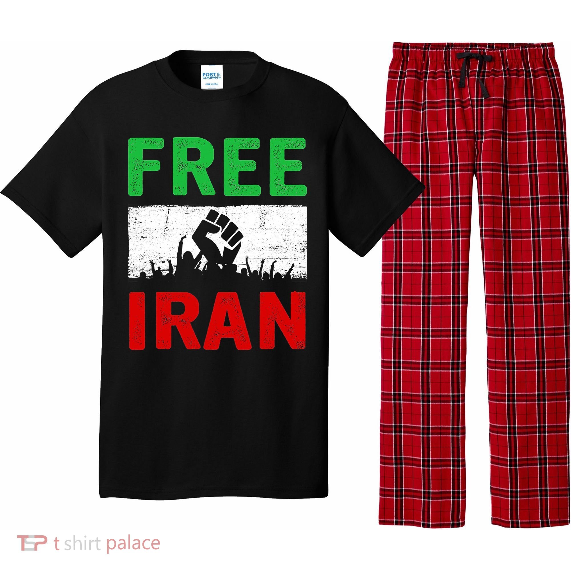 Free Iran Stand With The Women Of Iran Pajama Set