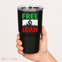 Free Iran Stand With The Women Of Iran Tumbler thumb 2