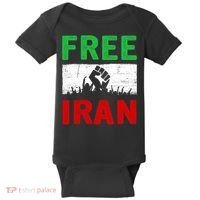 Free Iran Stand With The Women Of Iran Baby Bodysuit thumb 0