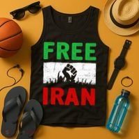 Free Iran Stand With The Women Of Iran Tank Top thumb 4