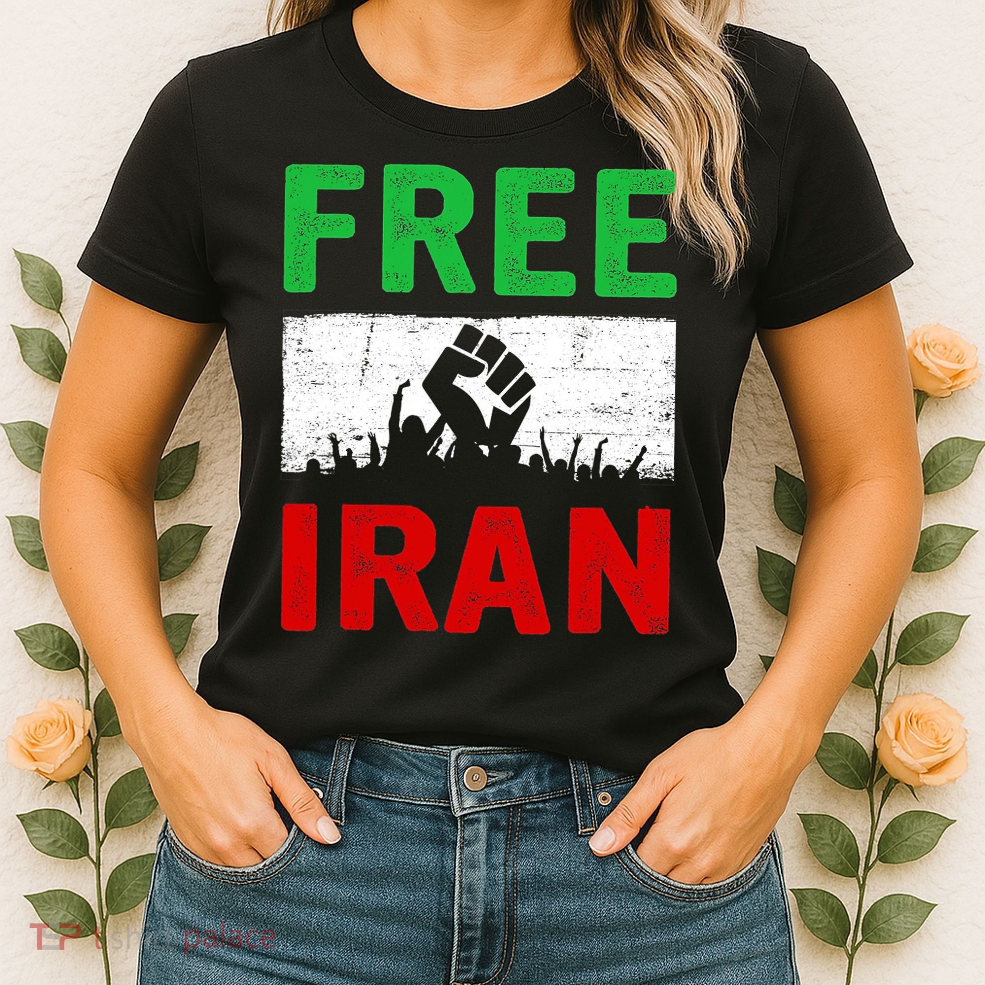 Free Iran Stand With The Women Of Iran Women's T-Shirt