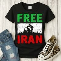Free Iran Stand With The Women Of Iran Women's T-Shirt thumb 3