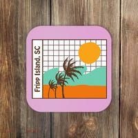 Fripp Island South Carolina Beach Coaster thumb 0
