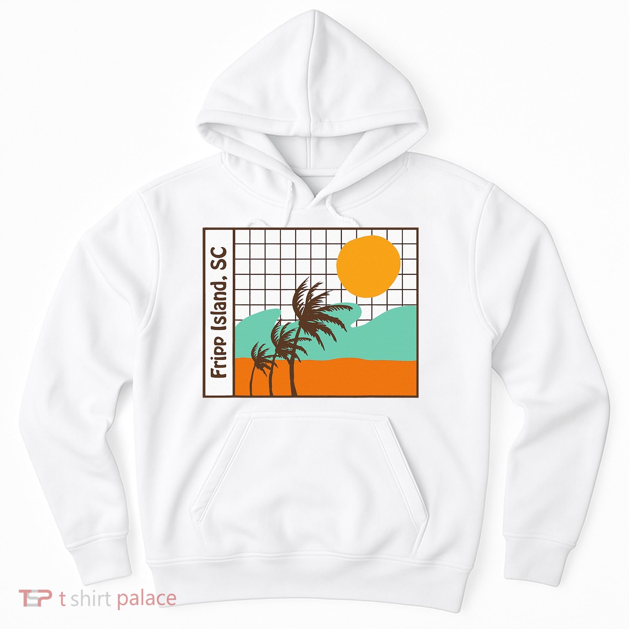 Fripp Island South Carolina Beach Hoodie