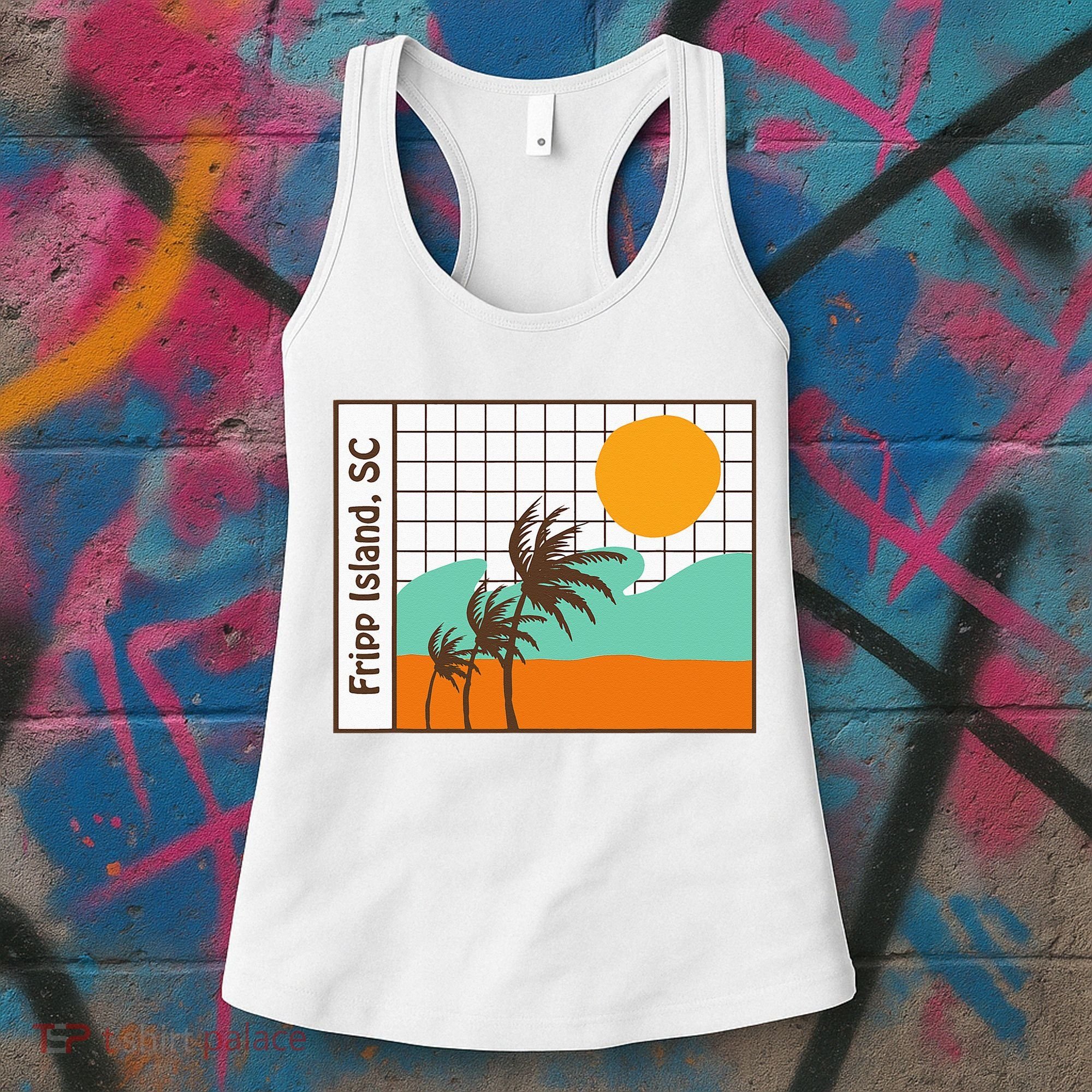Fripp Island South Carolina Beach Women's Tank Top