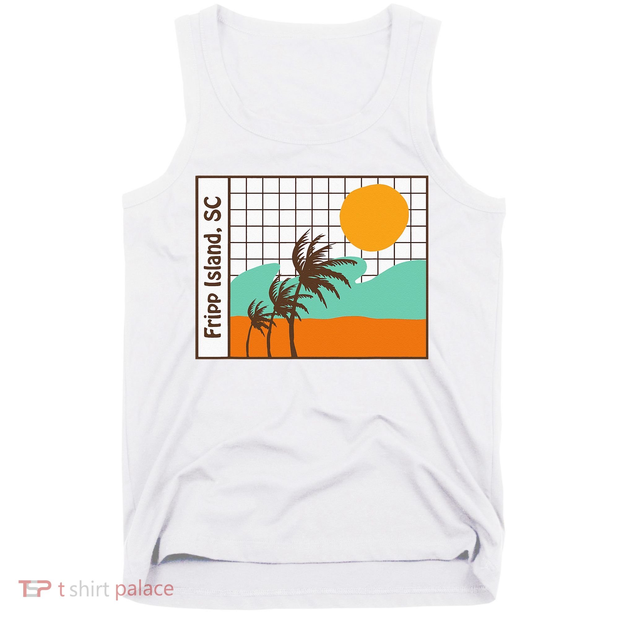 Fripp Island South Carolina Beach Tank Top