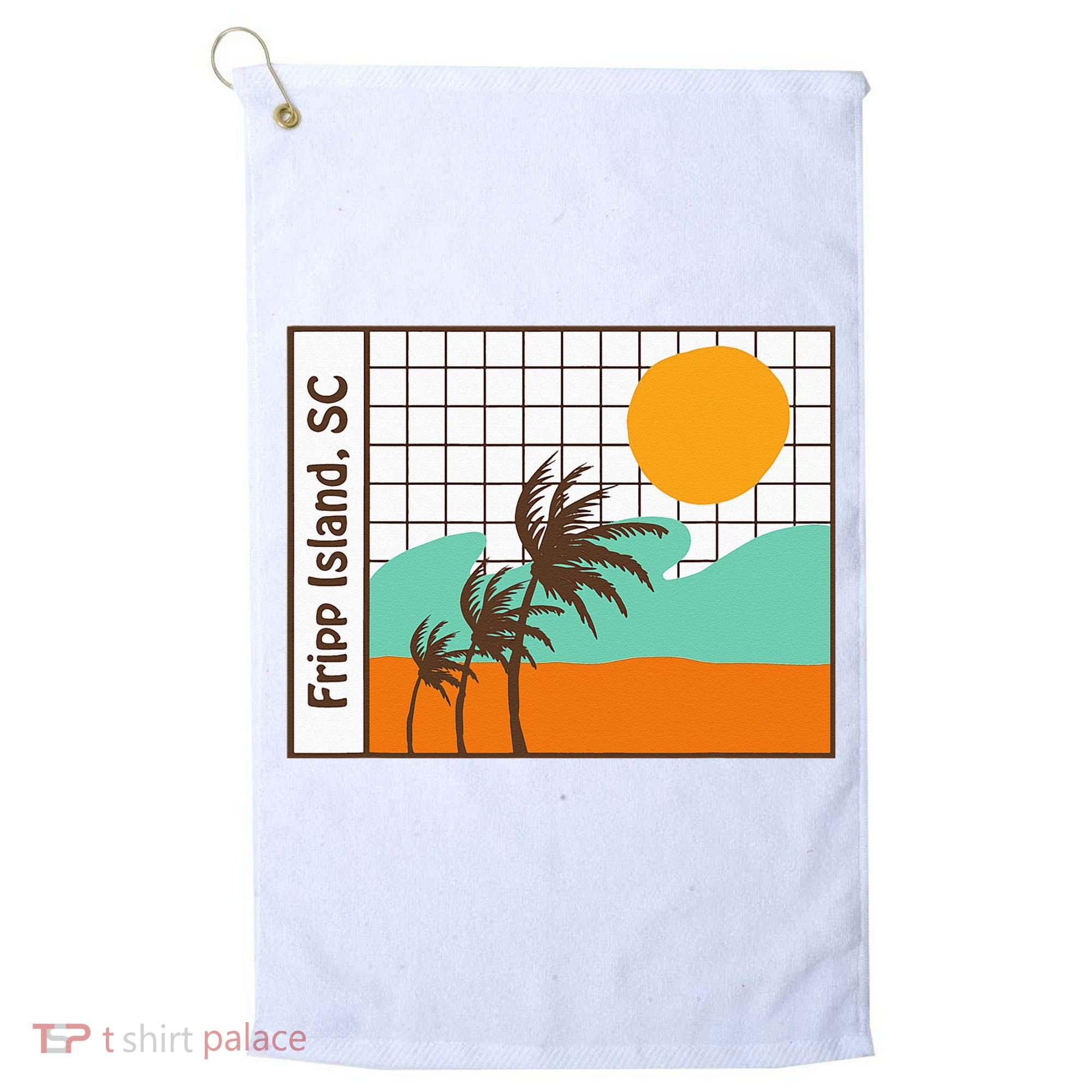 Fripp Island South Carolina Beach Golf Towel