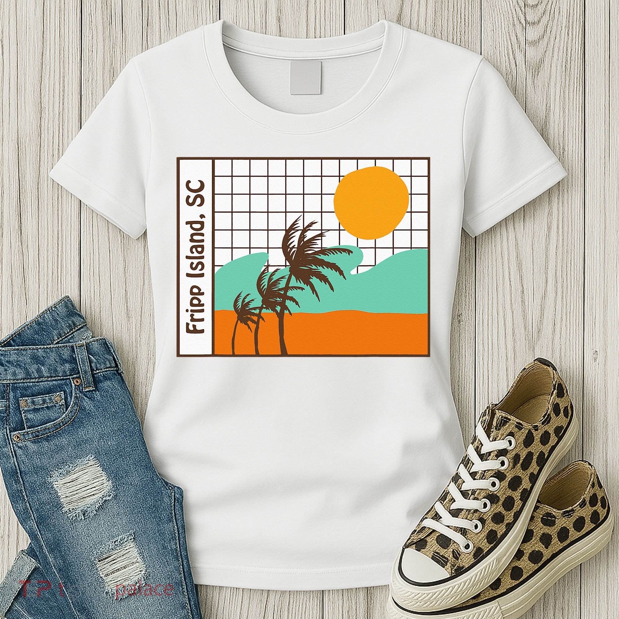 Fripp Island South Carolina Beach Women's T-Shirt