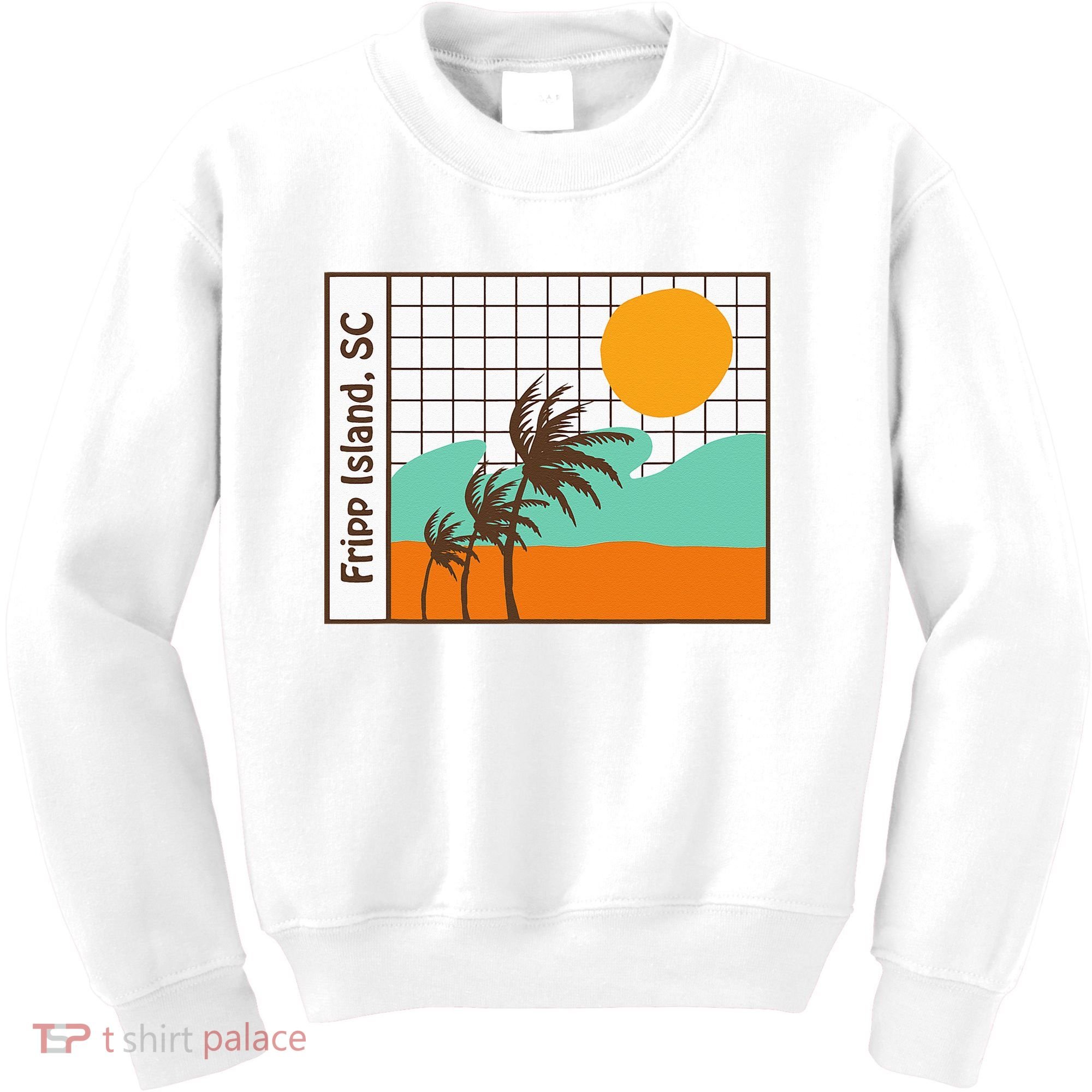 Fripp Island South Carolina Beach Kids Sweatshirt