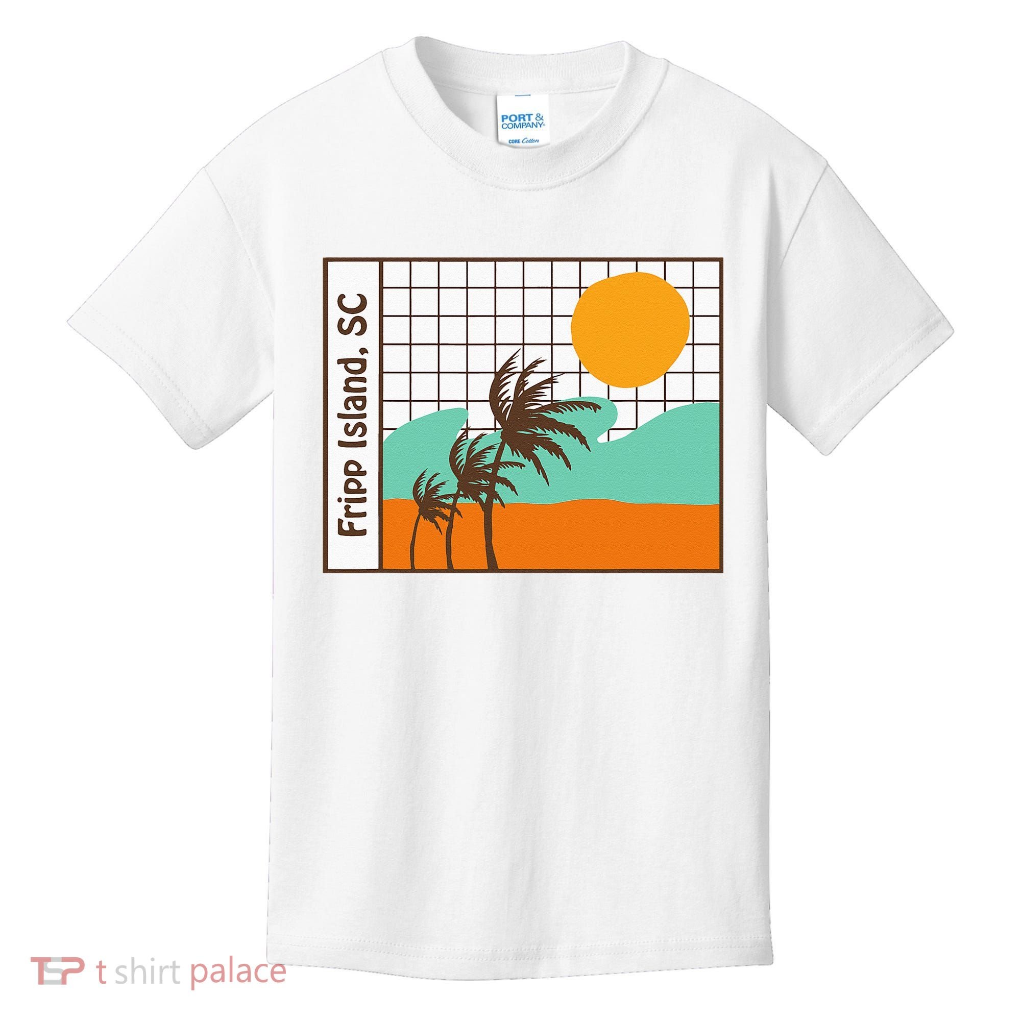 Fripp Island South Carolina Beach Kids T-Shirt