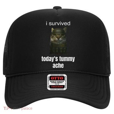 Funny I Survived TodayS Tummy Ache Hat