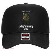 Funny I Survived TodayS Tummy Ache Hat thumb 0
