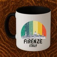 Firenze Italy Souvenirs Skyline Souvenir From Florence Italy Coffee Mug thumb 2