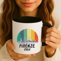 Firenze Italy Souvenirs Skyline Souvenir From Florence Italy Coffee Mug thumb 3