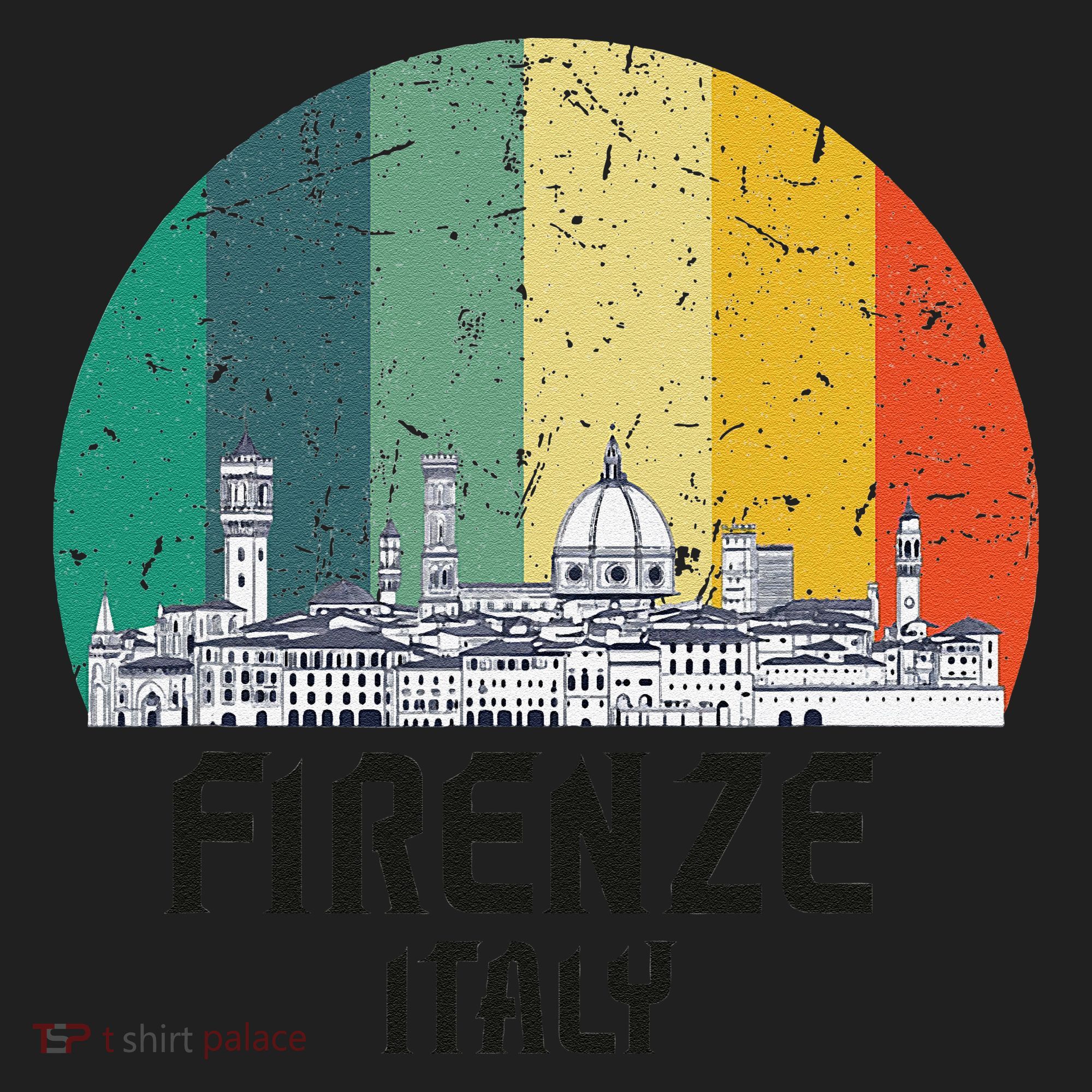 Firenze Italy Souvenirs Skyline Souvenir From Florence Italy Beanie