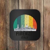 Firenze Italy Souvenirs Skyline Souvenir From Florence Italy Coaster thumb 0