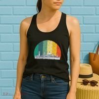 Firenze Italy Souvenirs Skyline Souvenir From Florence Italy Women's Tank Top thumb 2