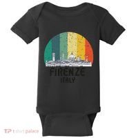 Firenze Italy Souvenirs Skyline Souvenir From Florence Italy Baby Bodysuit thumb 0