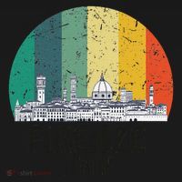 Firenze Italy Souvenirs Skyline Souvenir From Florence Italy Baby Bodysuit thumb 2