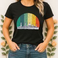 Firenze Italy Souvenirs Skyline Souvenir From Florence Italy Women's T-Shirt thumb 2