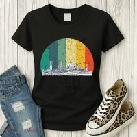 Firenze Italy Souvenirs Skyline Souvenir From Florence Italy Women's T-Shirt thumb 3